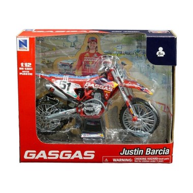 Miniature moto GASGAS MC 450F Justin Barcia (Echelle 1:12")