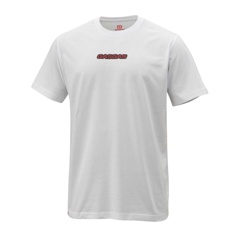 T-SHIRT GASGAS HOMME "FULL GAS TEE WHITE" (2024)