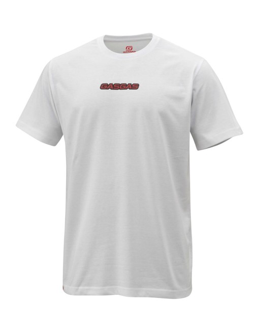 T-SHIRT GASGAS HOMME "FULL GAS TEE WHITE" (2024)