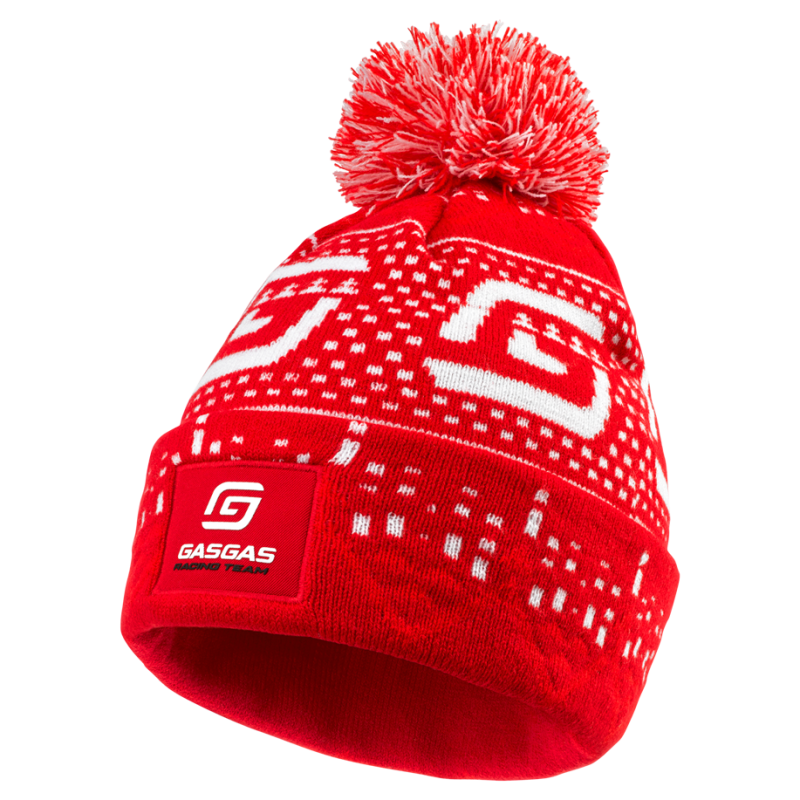 Bonnet à pompon de Noël "GASGAS WINTER POM POM BEANIE"