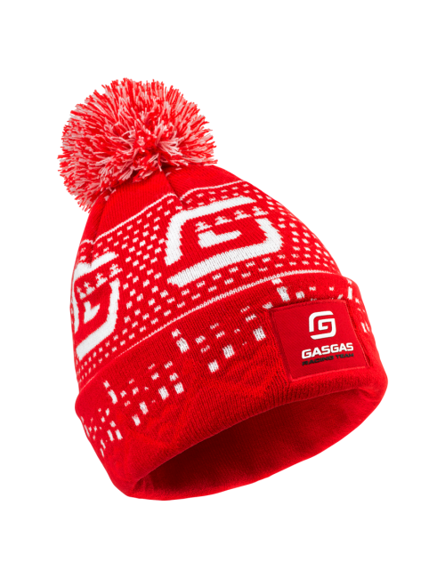 Bonnet à pompon de Noël "GASGAS WINTER POM POM BEANIE"
