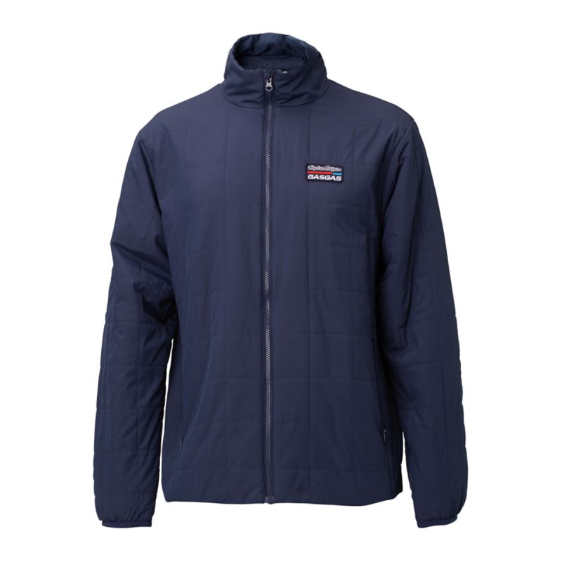 VESTE "TROY LEE DESIGNS GASGAS TEAM PUFF JACKET" NAVY (2024)