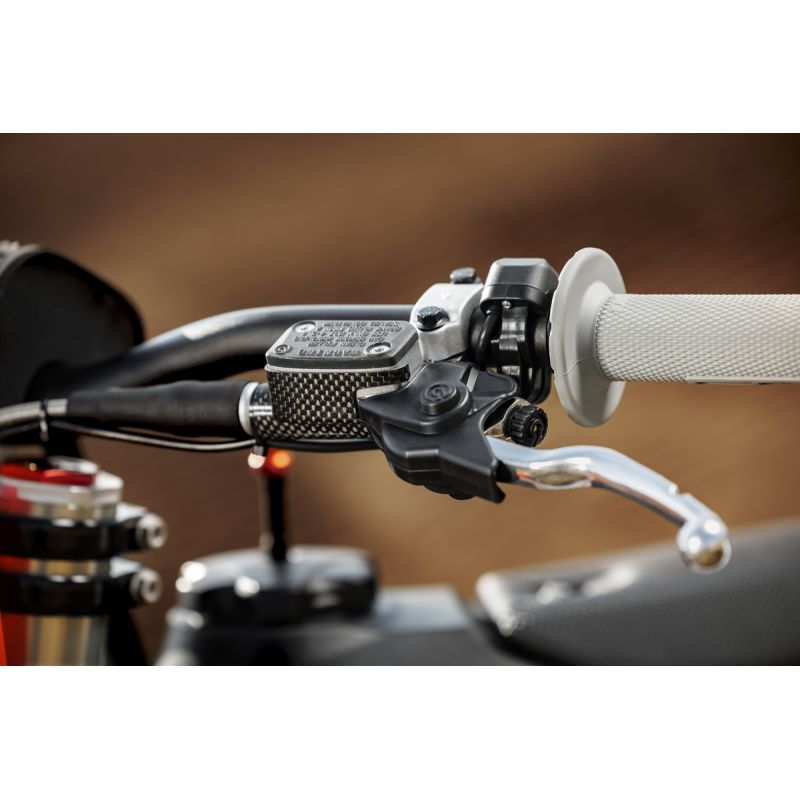 Protecteur Maître-cylindre Moto Runfarr - Aluminium CNC Anodisé Orange - Pour 250-500 SX/SXF/XC... 2014-2023 Et 125-150 SX/XCW 2017-2023