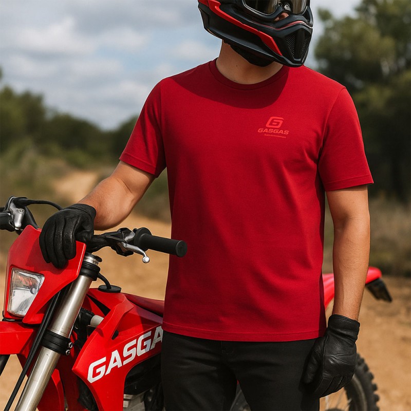 T-Shirt MotoX Pour Homme En Coton Motocross Stunt Dirt Bike