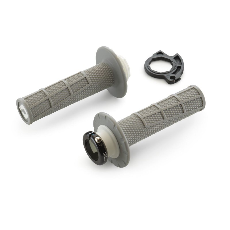 Jeu de poignées Lock-On Fermées Grises pour GASGAS MC 50 et MC-E5/E3 (21-24) Jeu de poignées Lock-On Fermées Grises pour GASGAS MC 50 et MC-E5/E3 (21-24)