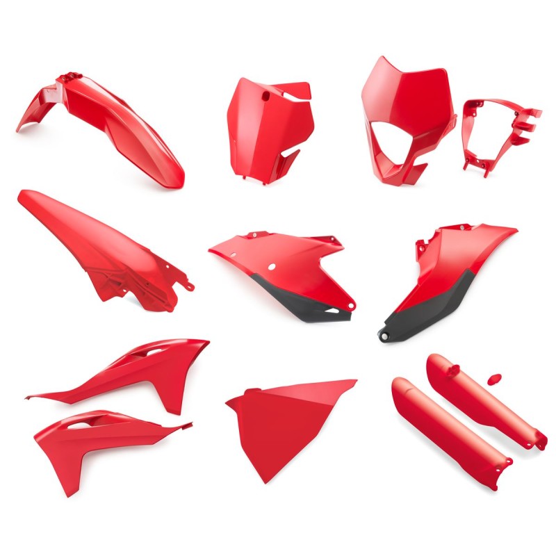 Kit de carénage en plastique Rouge pour EC/EC-F et MC/MC-F (21-23) Kit de carénage en plastique Rouge pour EC/EC-F et MC/MC-F (21-23)