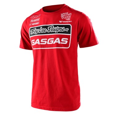 T-shirt homme GASGAS "TLD Team Tee" Rouge 2023