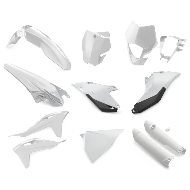 Kit de carénage en plastique Blanc pour EC/EC-F et MC/MC-F (21-23)