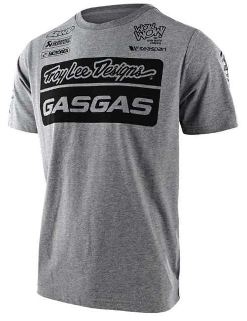 T-Shirt homme GASGAS "TLD Team Tee" Gris 2023