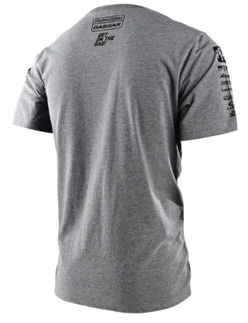 T-Shirt homme GASGAS "TLD Team Tee" Gris 2023